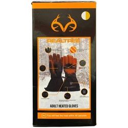 Realtree adult heated gloves