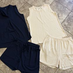 Women’s new lounge sets size medium oversized 