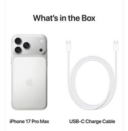 iPhone 17 Pro Max 256/512GB