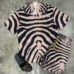 RHUDE SET GUCCI SLIDES