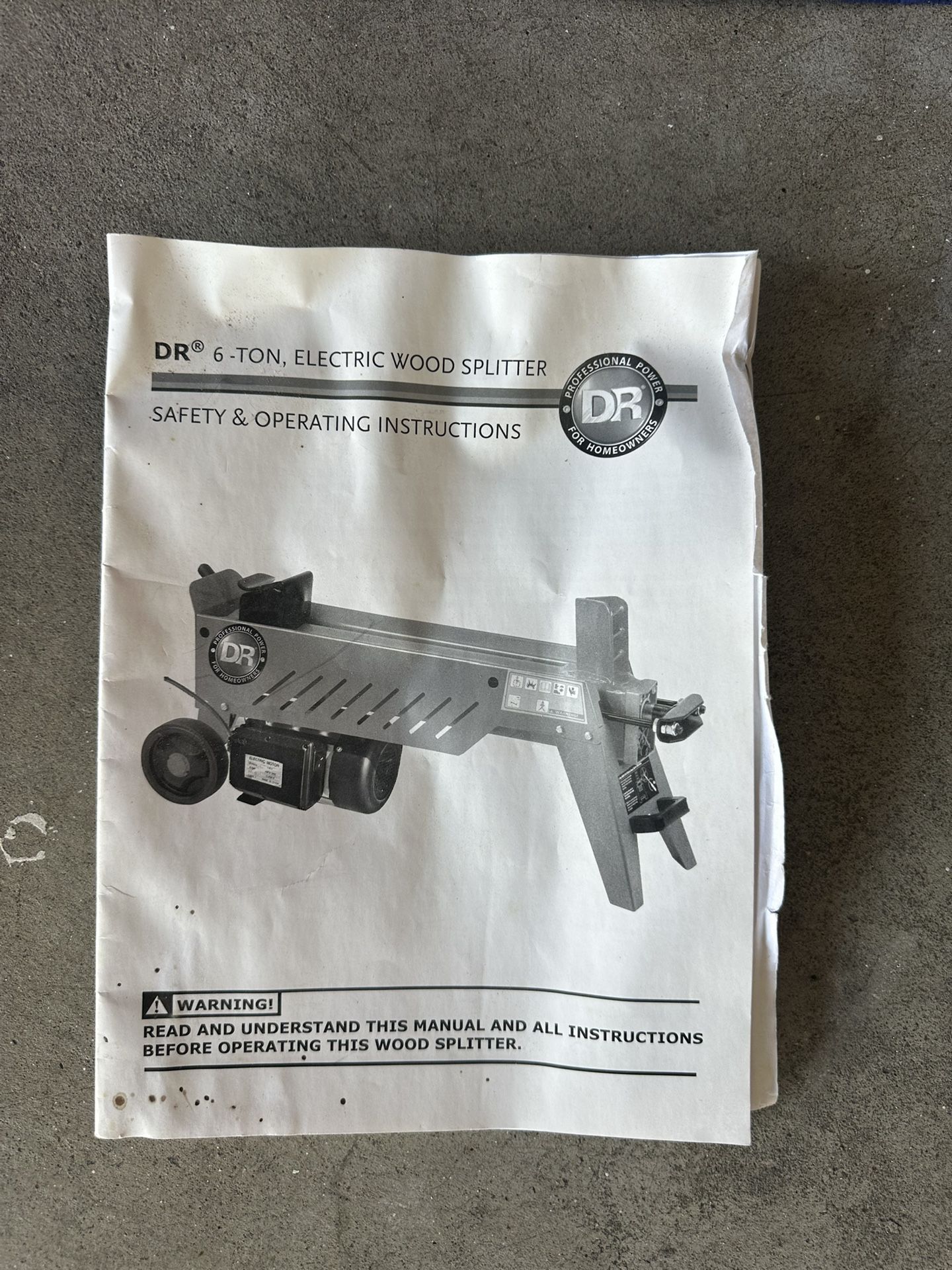 Electric Wood Splitter 