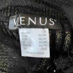 Venus Gold And Black Dress