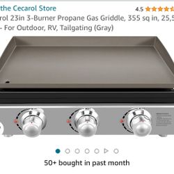 3 Burner Griddle