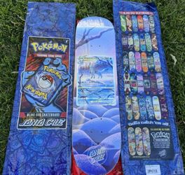 Santa Cruz Pokemon 30th Anniversary Blind Bag Skateboard