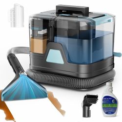 Brand NEW DEVOAC C8 Portable Carpet Upholstery Spot Cleaner Machine with Versatile Tools, Self-Cleaning, Powerful Suction, Pet Stain Remover, Car and