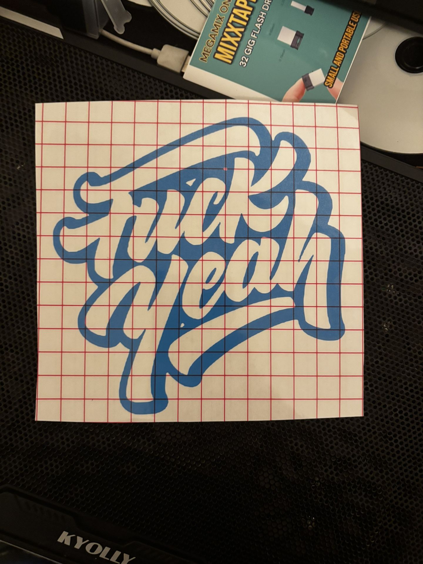 F Yeah Decal Sticker
