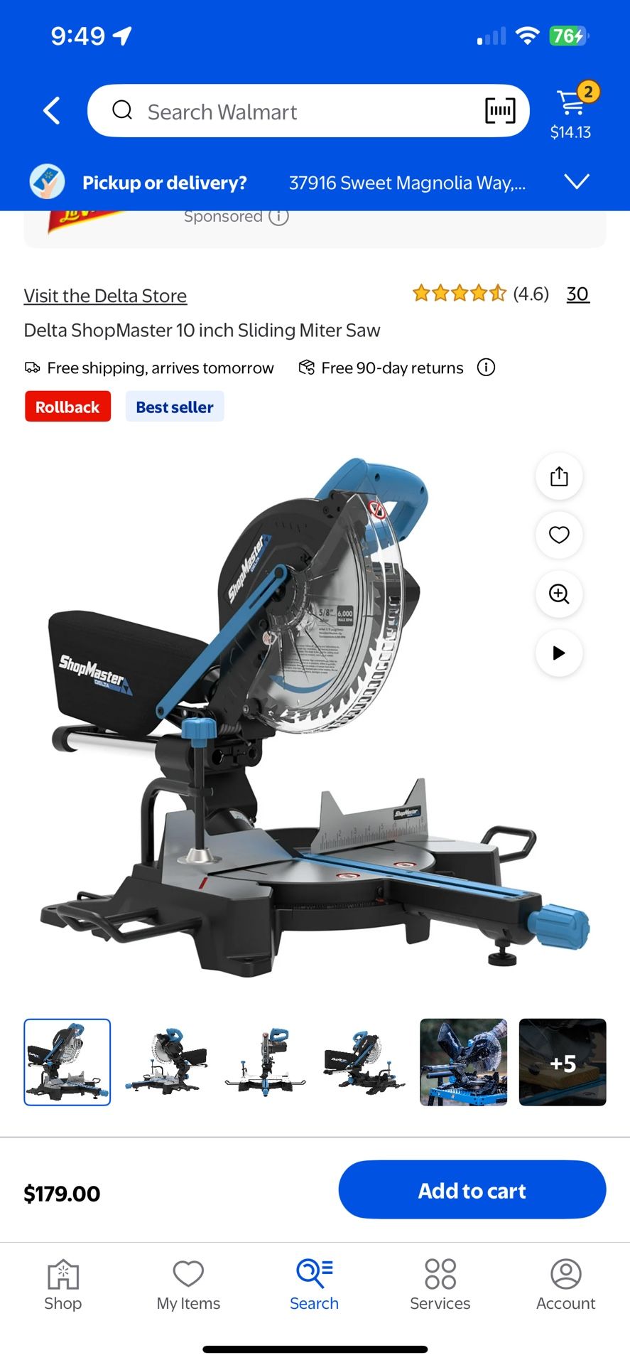 Delta Miter Saw