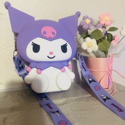 Purple kuromi, Crossbody bag