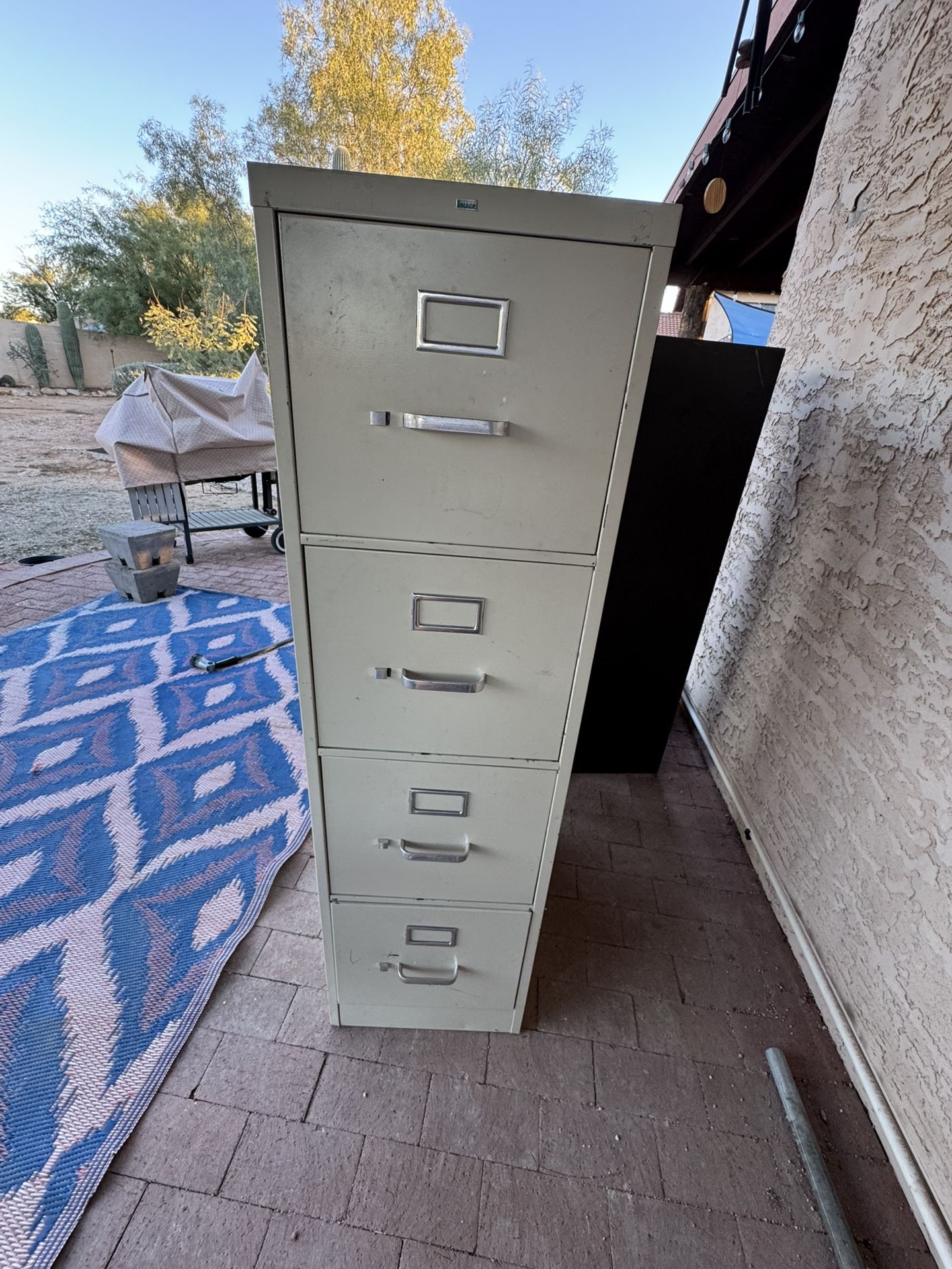 Filing Cabinets (One Vintage Military) 