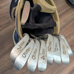 Ogio Golf Bag and Wilson Golf Clubs