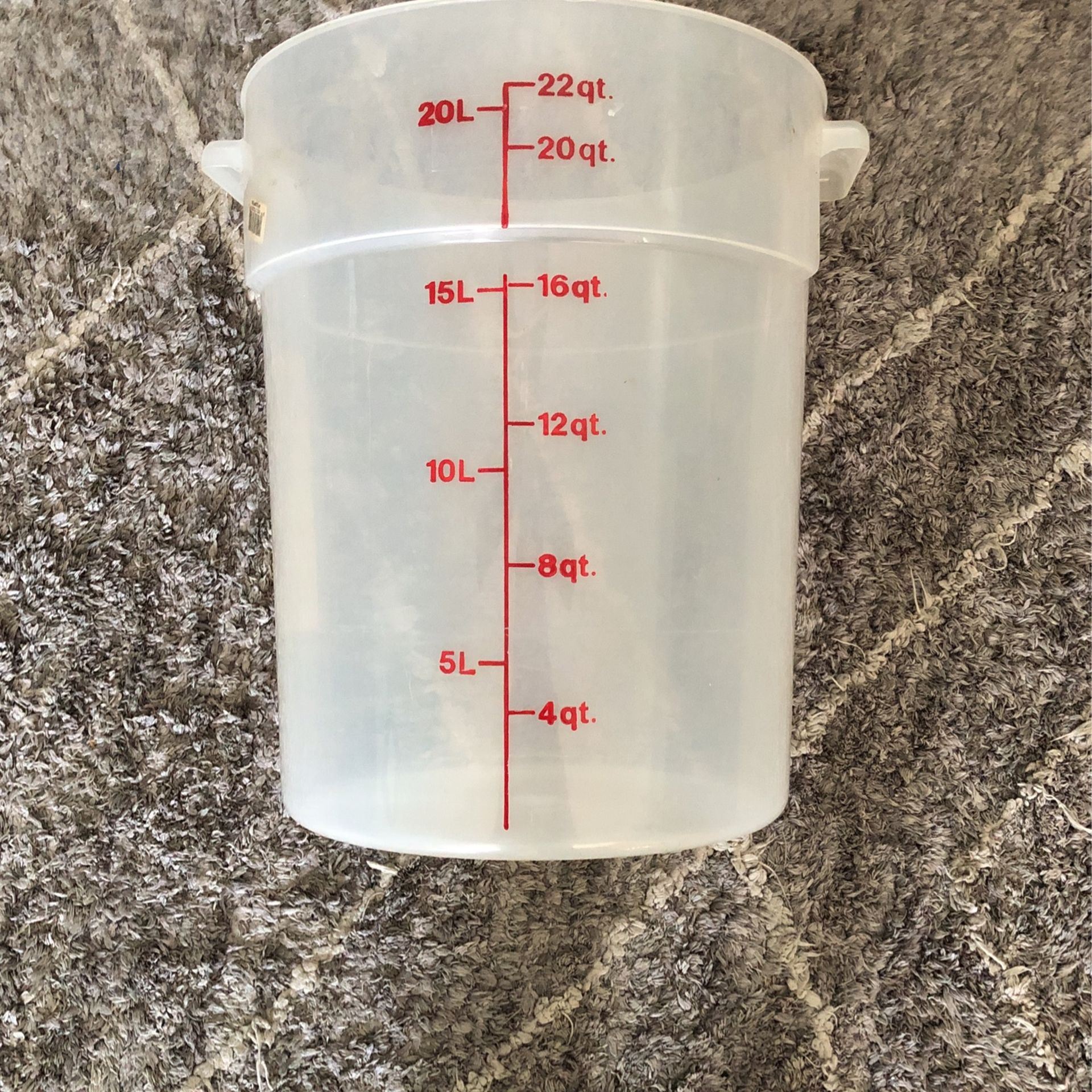 Costco Plastic Storage Tub With Measurements Without Lid