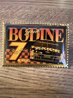 Vintage Geoff Bodine NASCAR  Racer Pin