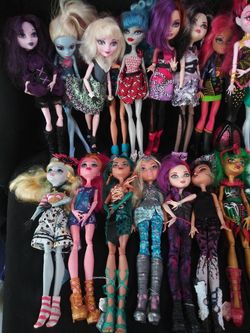 ever after high doll lot used