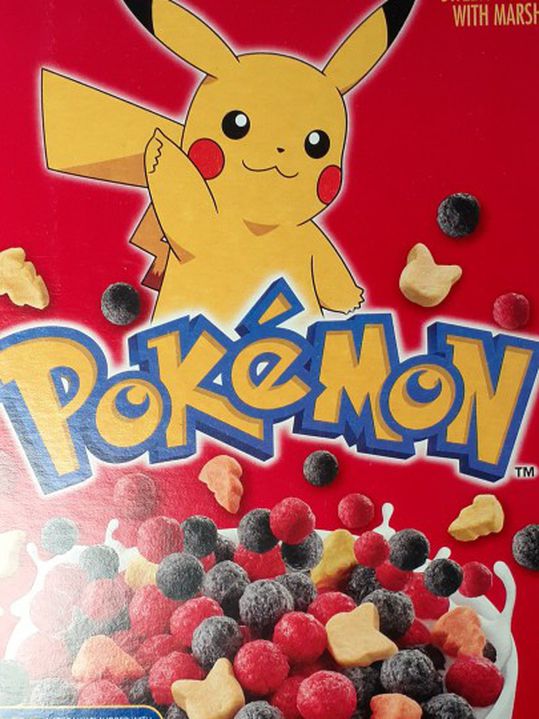 General Mills Pokemon Berry Bolt Cereal