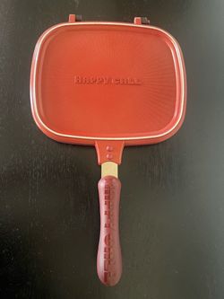 HAPPY CALL Double Sided Die Cast Nonstick Grill Pan Korean Made/ New/ Never Used