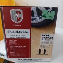 Gray Epoxy 1 Car Garage Paint