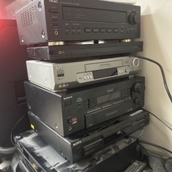 Home Audio & Video Equipment Bundle – Sony, TEAC, More – $250 OBO
