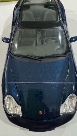 Porsche Diecast Model Car Blue