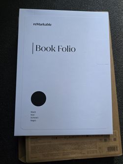 reMarkable Paper Pro Book Folio in Black