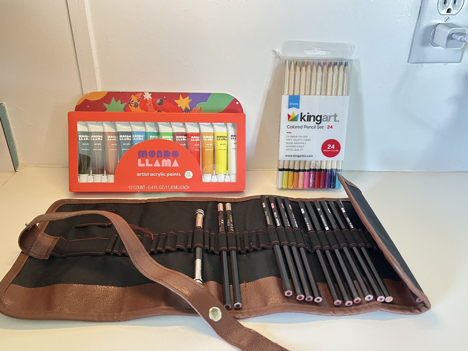 12ct Artist Watercolor Paint Tubes - Mondo Llama
