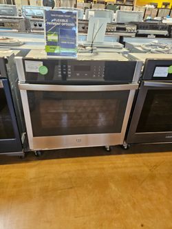 GE Appliances single wall oven 30 inch wide stainless steel 
