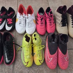 Girl's And Womans Size Soccer Cleats 