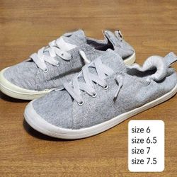 NEW - Fluffy Cushion, Slide On Sneakers, Women's Size 6, 6.5, 7, and 7.5