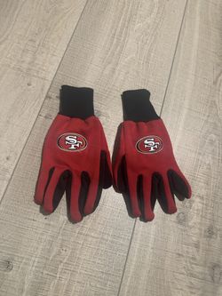 $10 49ers utility/work gloves