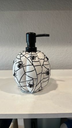 Halloween Spider Web Soap Dispenser