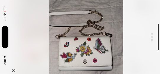 Tory Burch White Crossbody
