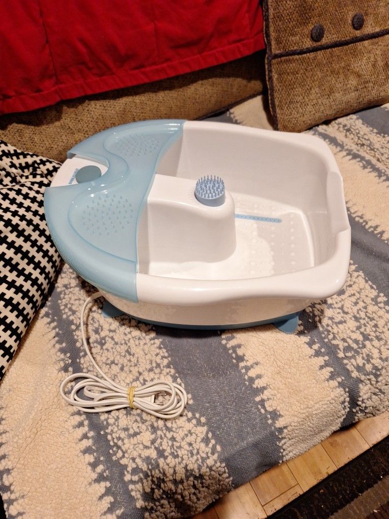 New Buble And Heat Foot Bath