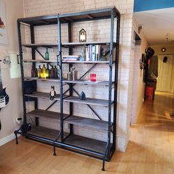 RH Restoration Hardware French Library Double Shelving 
