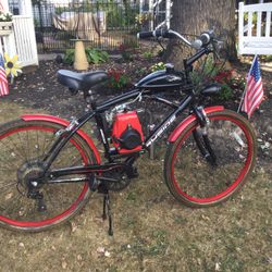 Beautiful 49 Cc  4 Stroke Automatic Gas Bike