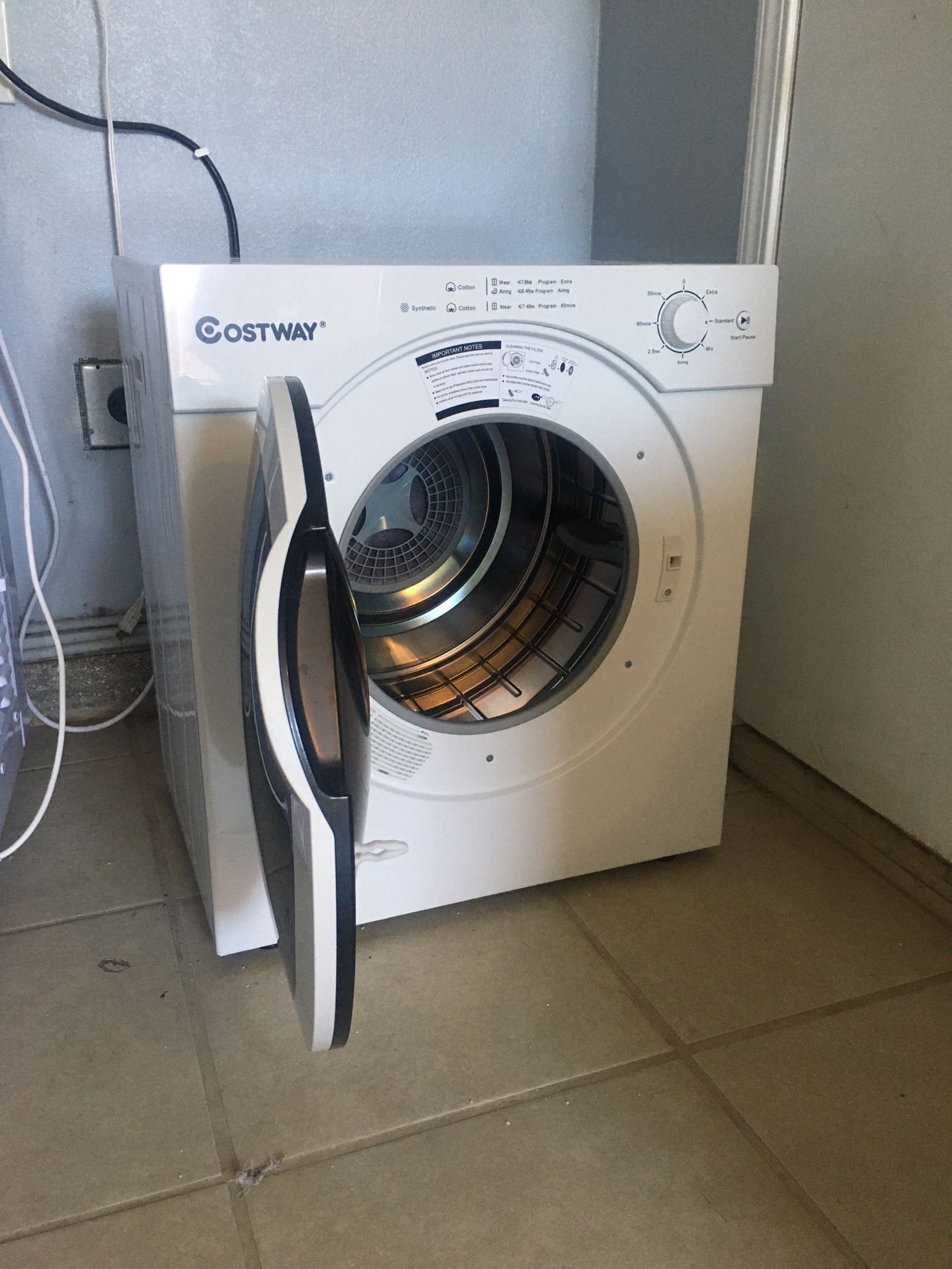 Costway Portable Dryer : White for Sale in Upland, CA - OfferUp