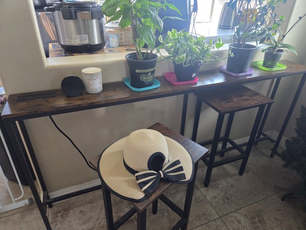 Powered Console Table