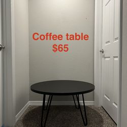 Black Coffee table