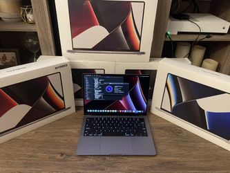Cash For Your Macs Apple MacBook Pro 2021 2023 M1 Pro M2 Pro 14” 16” 16GB 32GB Ram 512gb 1TB w Apple Warranty Trades Welcome Financing Available 