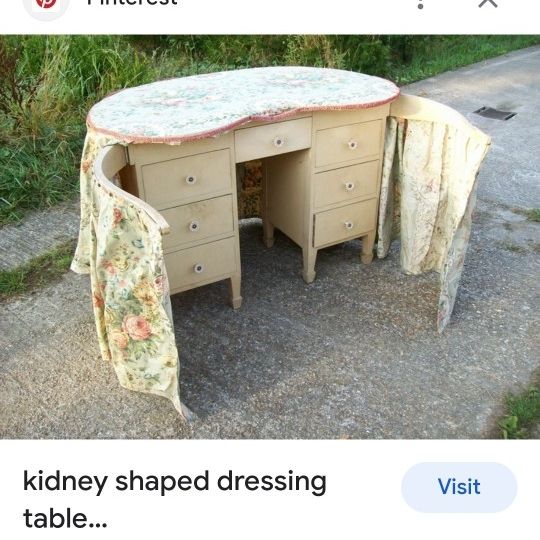Vintage 1930's Kidney Shaped Vanity for Sale in Antioch, CA - OfferUp Vintage 1930's Kidney Shaped Vanity for Sale in Antioch, CA - OfferUp