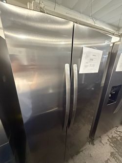 Stainless Steel Side-by-Side Refrigerator