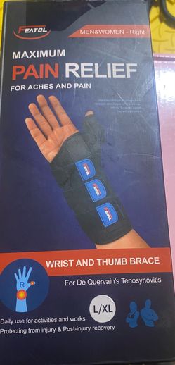 Wrist and thumb brace
