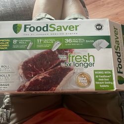 FoodSaver Vacuum Seal Heat-seal Rolls X5