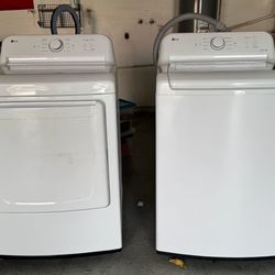 LG washer and dryer
