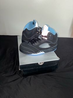 Air Jordan 5 Retro Black University Blue