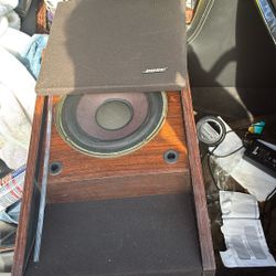 Pair Of 202 Bose Speakers 