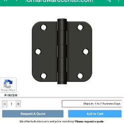 Hinges With Screws  #21