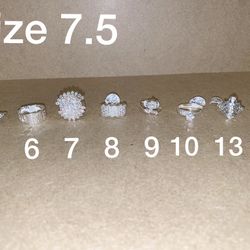 Silver Ring Size 7.5
