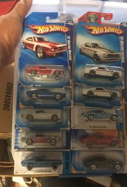 Hot wheel mustangs