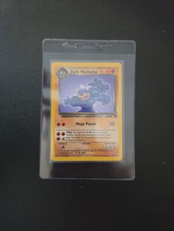 Dark Machamp Pokémon Card Team Rocket 21/82