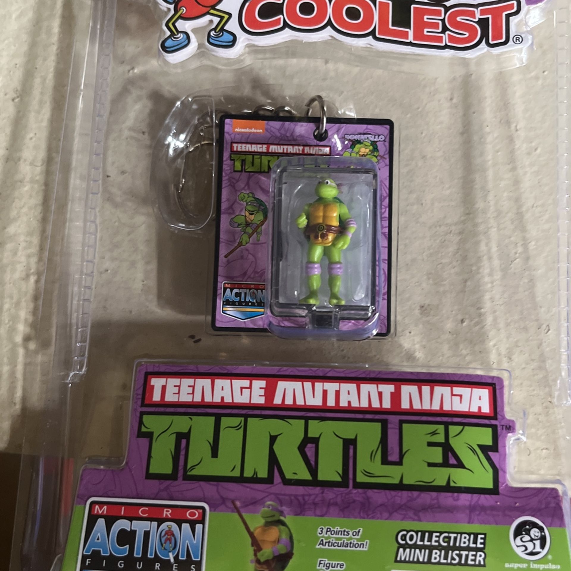 World Smallest Tmnt Action Figures