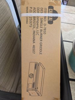 Capital D-7810 Single Burner Griddle